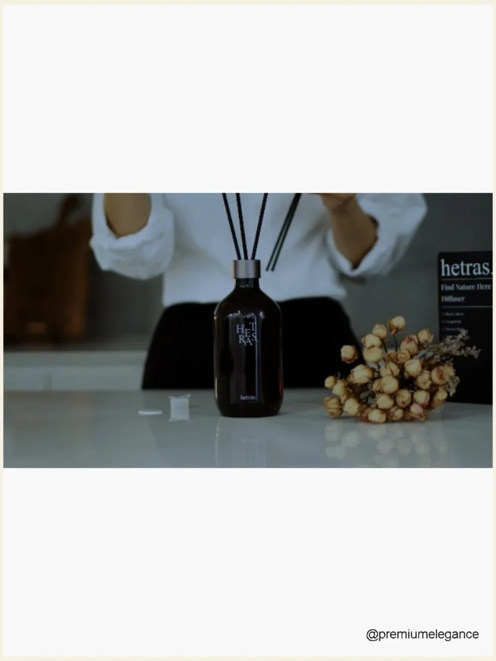 Large Reed Diffuser Set Pure Laundry Scent 500ml